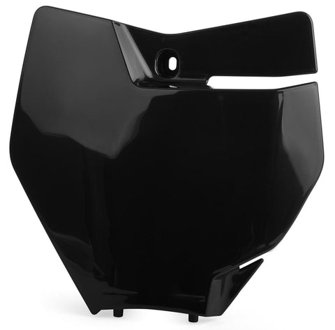 Front Number Plate (black) (black)