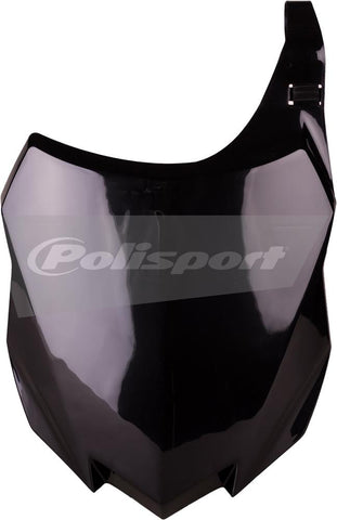 Front Number Plate (Black)