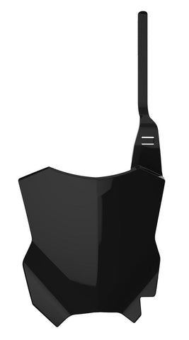 Front Number Plate (black)
