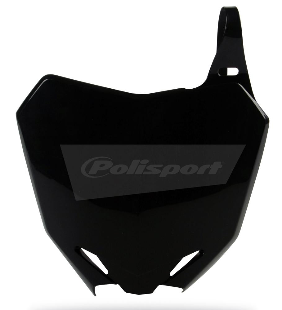 Front Number Plate (black)