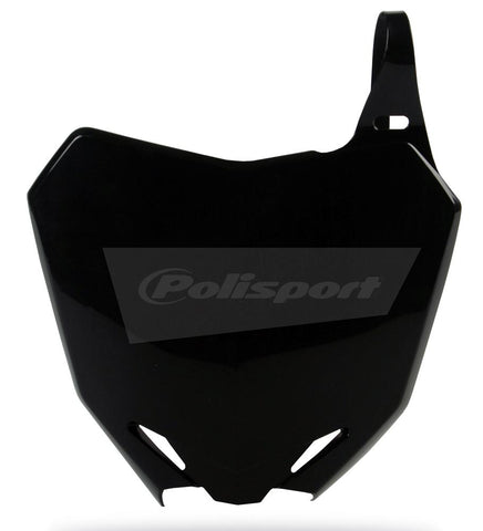 Front Number Plate (black)