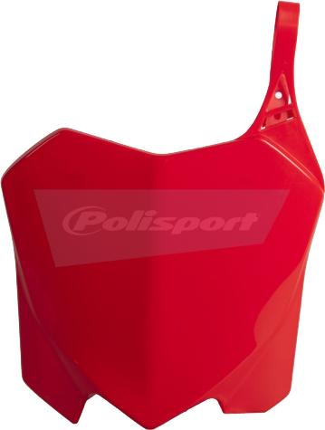Number Plate (Red)