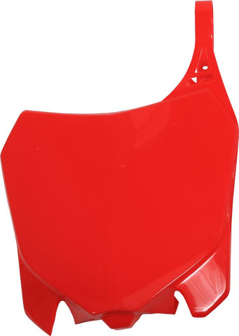 Front Number Plate (Red)