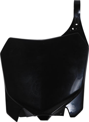 Front Number Plate (Black)