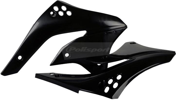 Pr/Rad Shrouds Kx450F Blk '06- 08