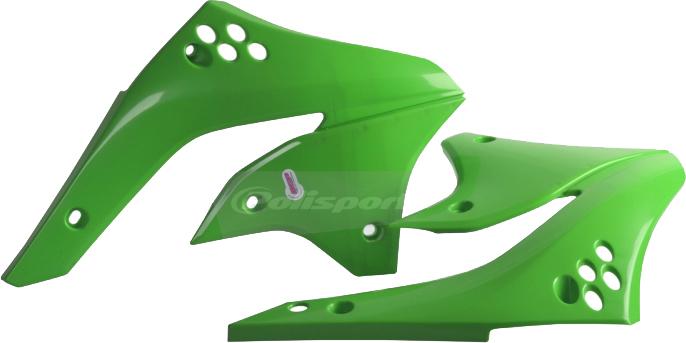 Pr/Radiator Scoops (Green)