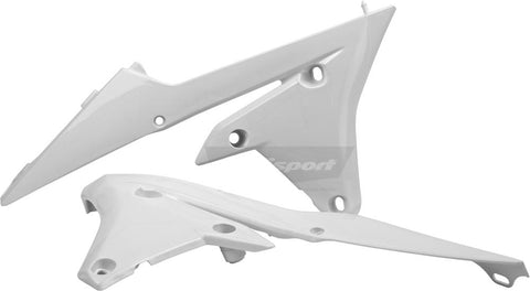 Radiator Scoop White