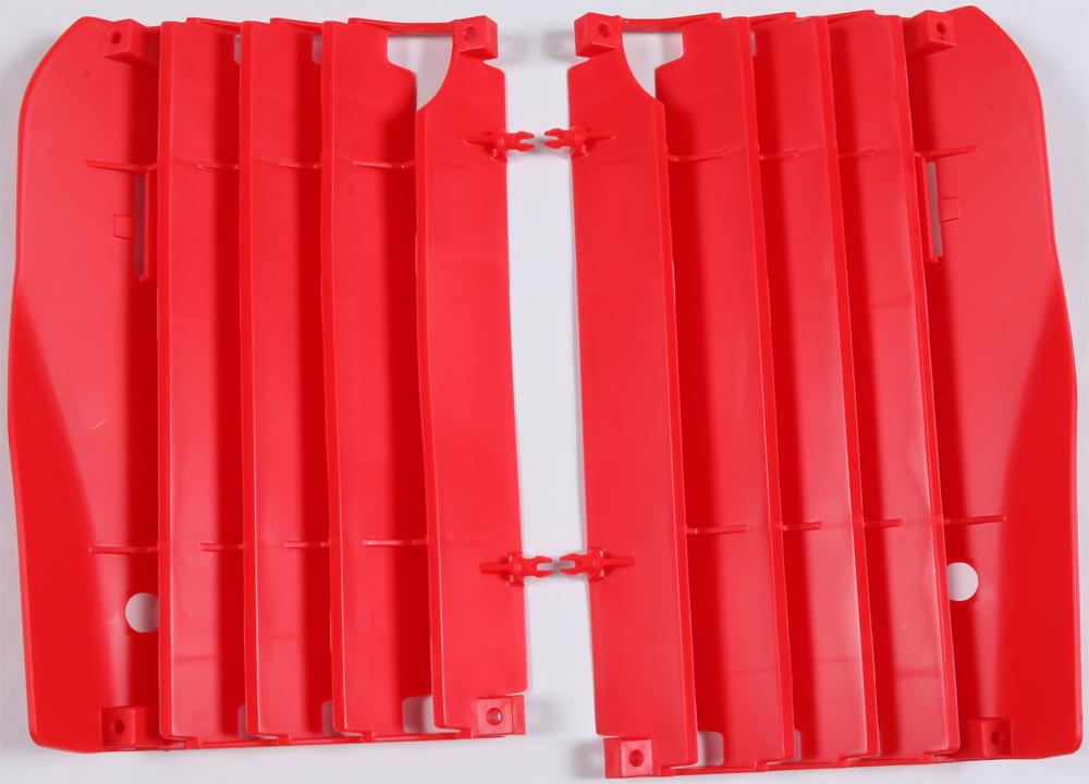 Radiator Louvers (red)