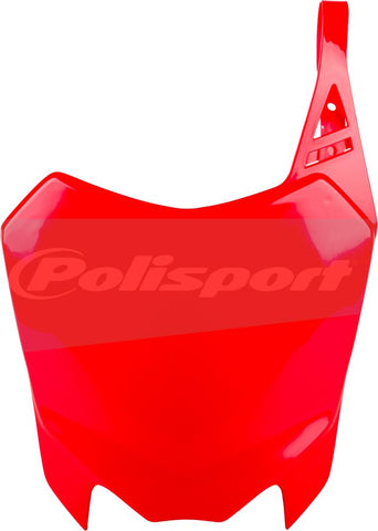 Front Number Plate (Red)