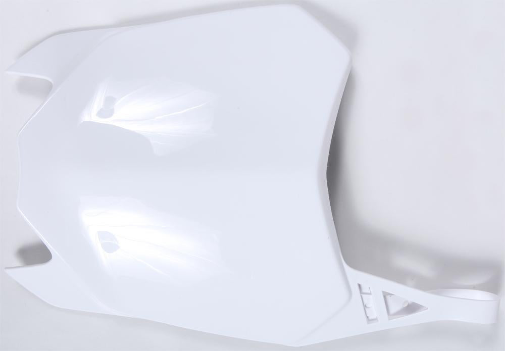 Front Number Plate (white)