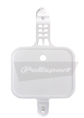 Front Number Plate (white)