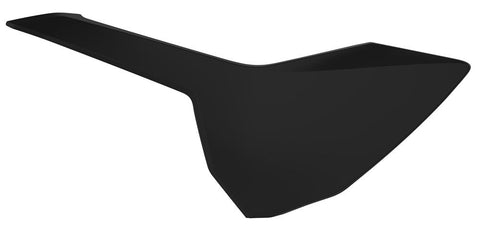Side Number Plate (black)