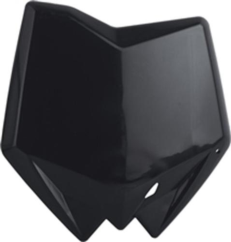 Front Number Plate (Black)
