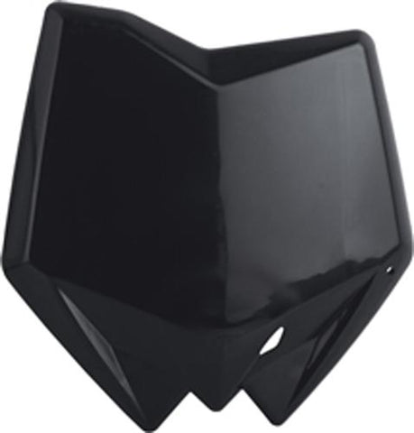 Front Number Plate (Black)