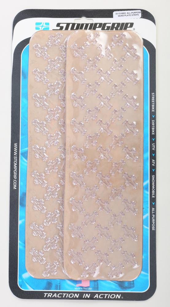 2-pk Stompgrip Strips Clear Qu Adplate