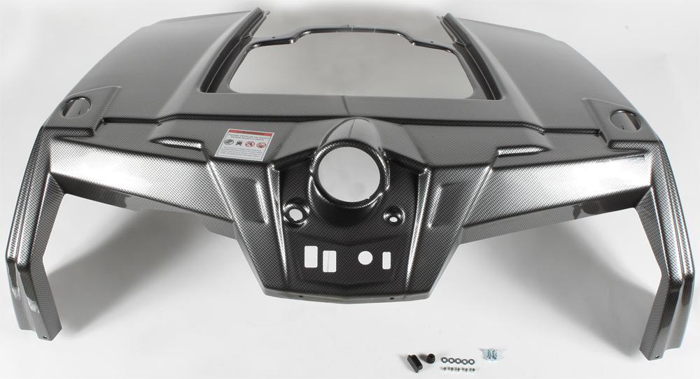 Front Fender Blk Carbon Rzr