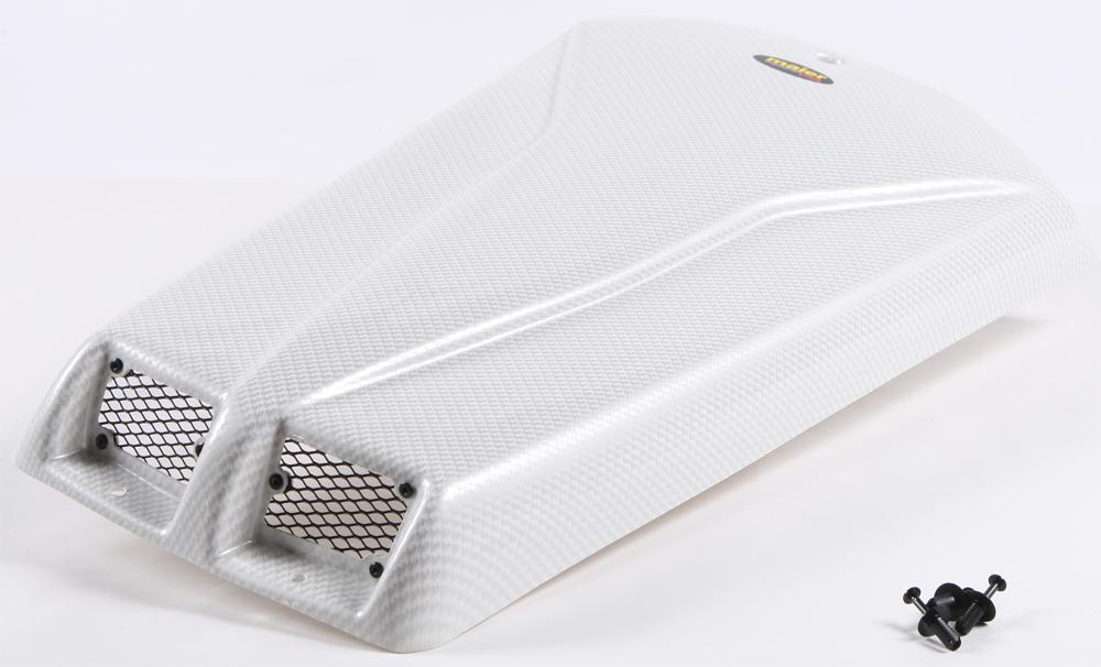 Dual Vent Scoop (white Carbon)
