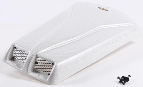 Dual Vent Scoop (white Carbon)