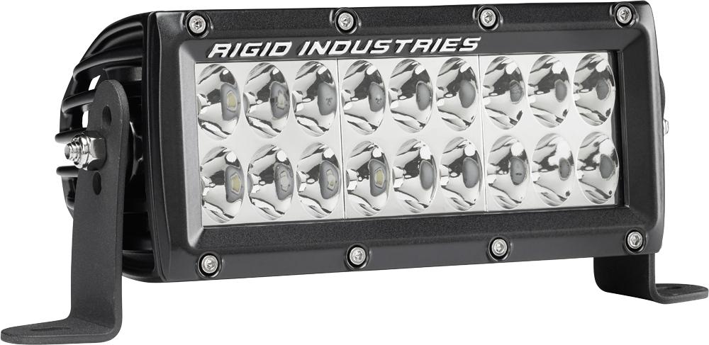 E2 Driving H-l Light Bar W-white Leds 6"