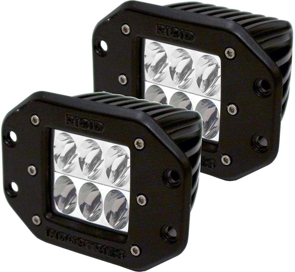 D2 Driving Fm H-l Light W-white Leds (pair)
