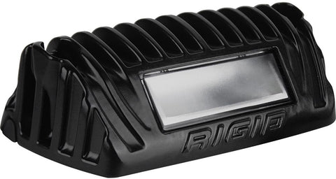 Dc Scene 1"x2" Light Black W-amber Leds