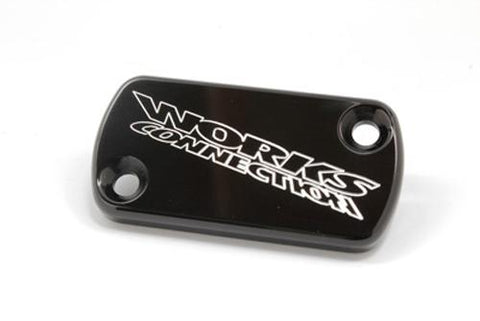 Billet Front Brake Cover Blk Rm-kx