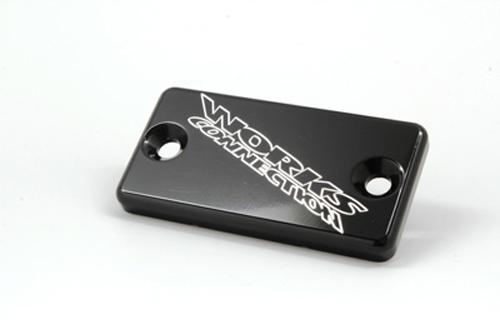 Billet Front Brake Cover Blk Kx-suz
