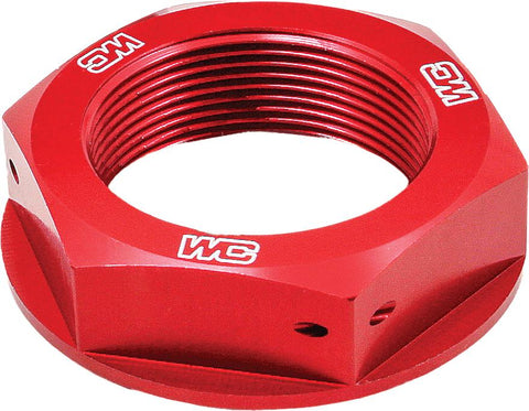 Steering Stem Nut (red)