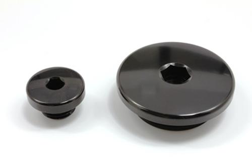 Engine Plugs Kx250f '04-10 Blk Rmz250 '04-06