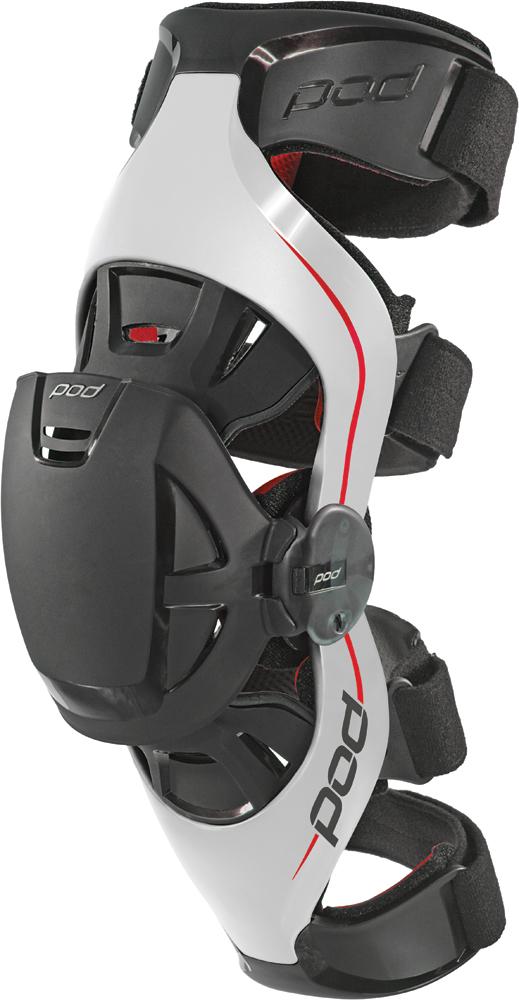 K4 Premium Knee Brace (Pr) Grey/Red Xs-S