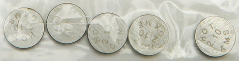Valve Shims 10.00x2.10mm 5-pk