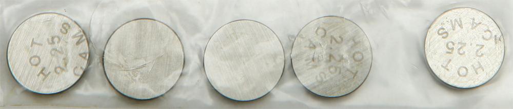 Valve Shims 10.00x2.25mm 5-pk