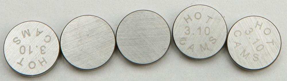 Valve Shims 10.00x3.10mm 5-pk