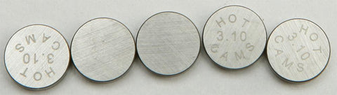 Valve Shims 10.00x3.10mm 5-pk
