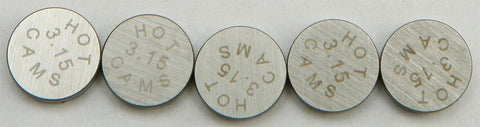 Valve Shims 10.00x3.15mm 5-pk