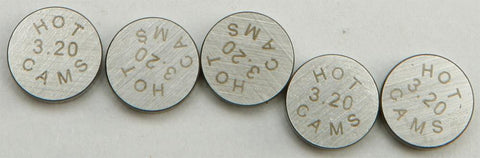 Valve Shims 10.00x3.20mm 5-pk