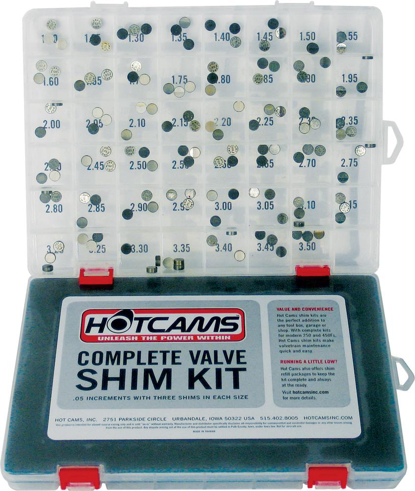 Valve Shim Kit 10.0mm O.d. 1.85-3.25mm
