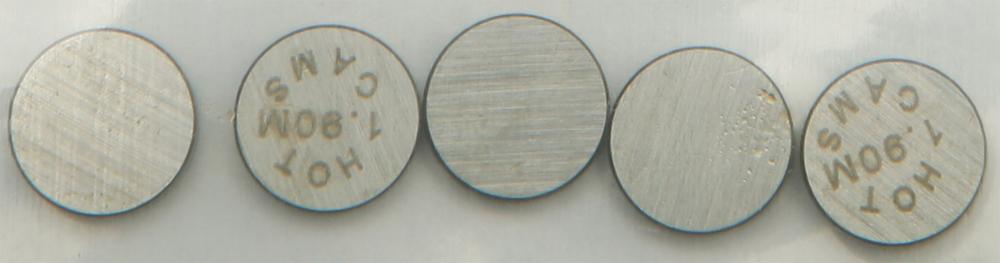 Valve Shims 7.48x1.90mm 5-pk