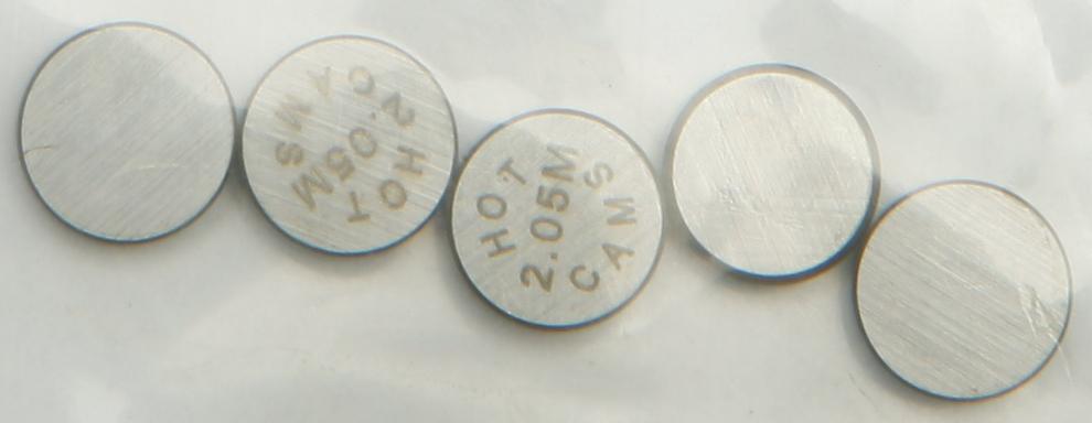 Valve Shims 7.48x2.05mm 5-pk