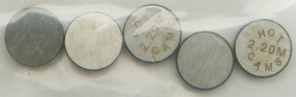 Valve Shims 7.48x2.20mm 5-pk