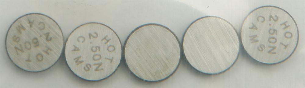Valve Shims 7.48x2.50mm 5-pk