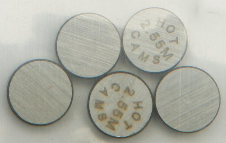 Valve Shims 7.48x2.55mm 5-pk