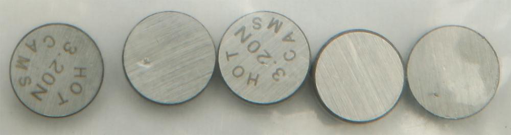 Valve Shims 7.48x3.20mm 5-pk