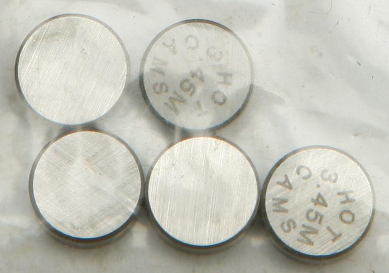 Valve Shims 7.48x3.45mm 5-pk