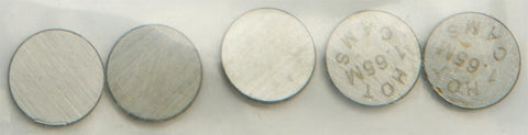 Valve Shims 9.48x1.65mm 5-pk