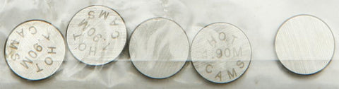 Valve Shims 9.48x1.90mm 5-pk