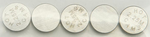 Valve Shims 9.48x2.25mm 5-pk