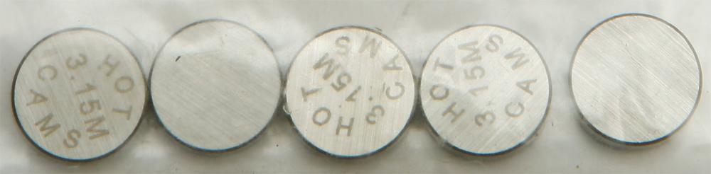 Valve Shims 9.48x3.15mm 5-pk