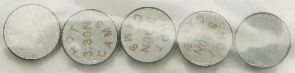 Valve Shims 9.48x3.30mm 5-pk