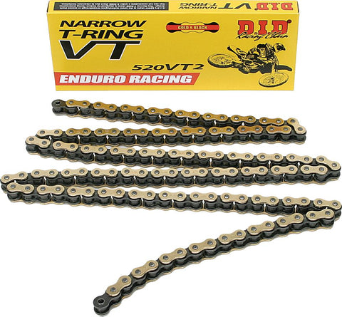 Enduro Racing 520vt2-120 X-ring Chain (gold)
